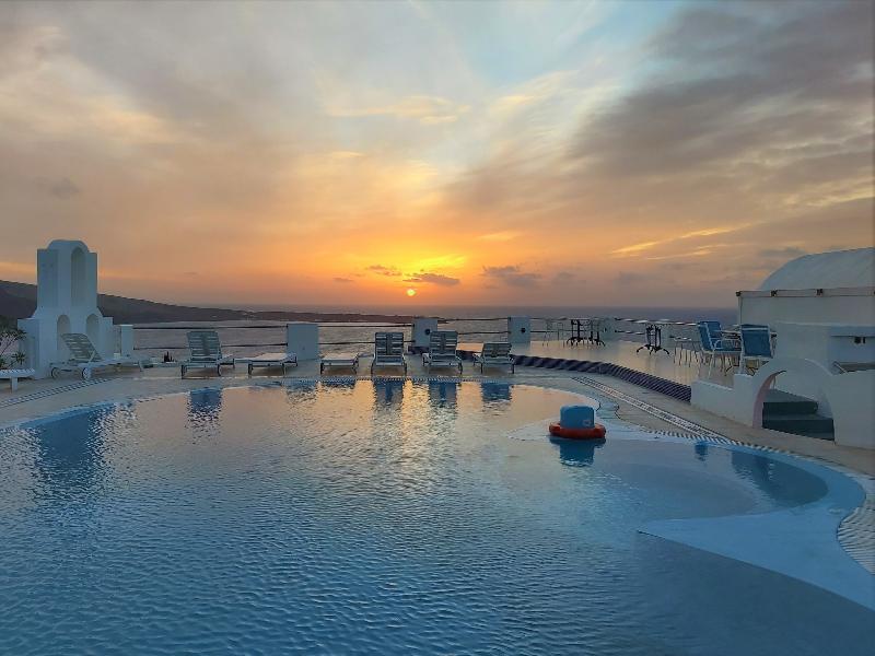 Ether Sunset Oia Exteriér fotografie